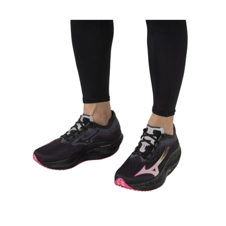 Mizuno Wave Rebellion Pro 2 Schuhe Schwarz Rosa