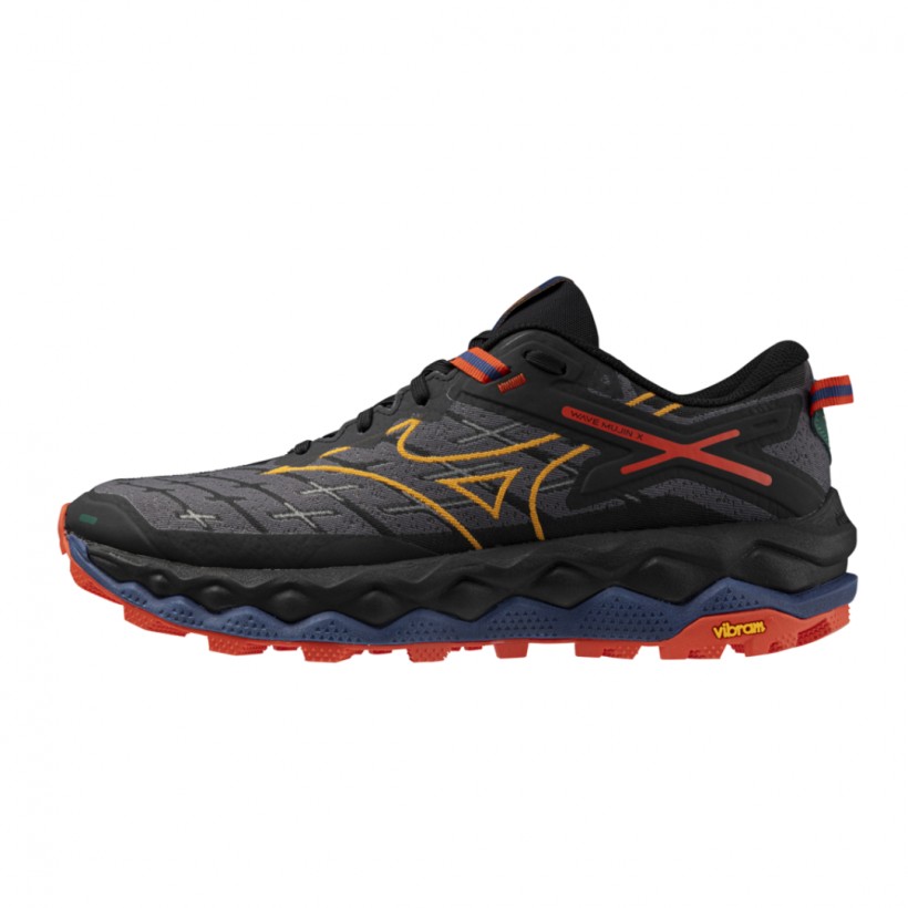 Mizuno Wave Mujin 10 Shoes Black Red 