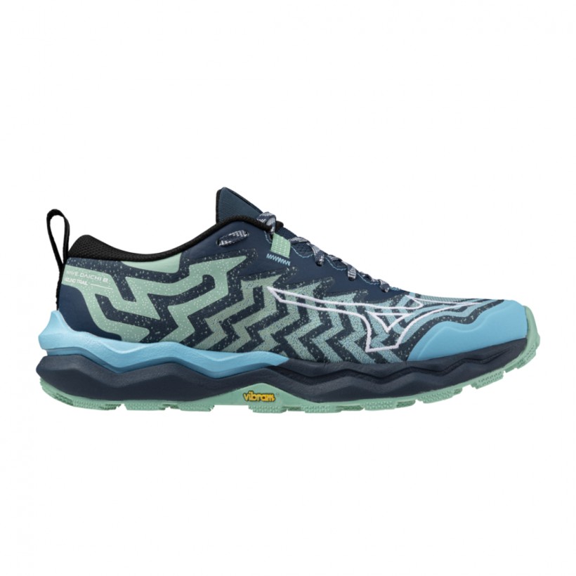 Mizuno Wave Daichi 8 Blue Green  Women's Shoes