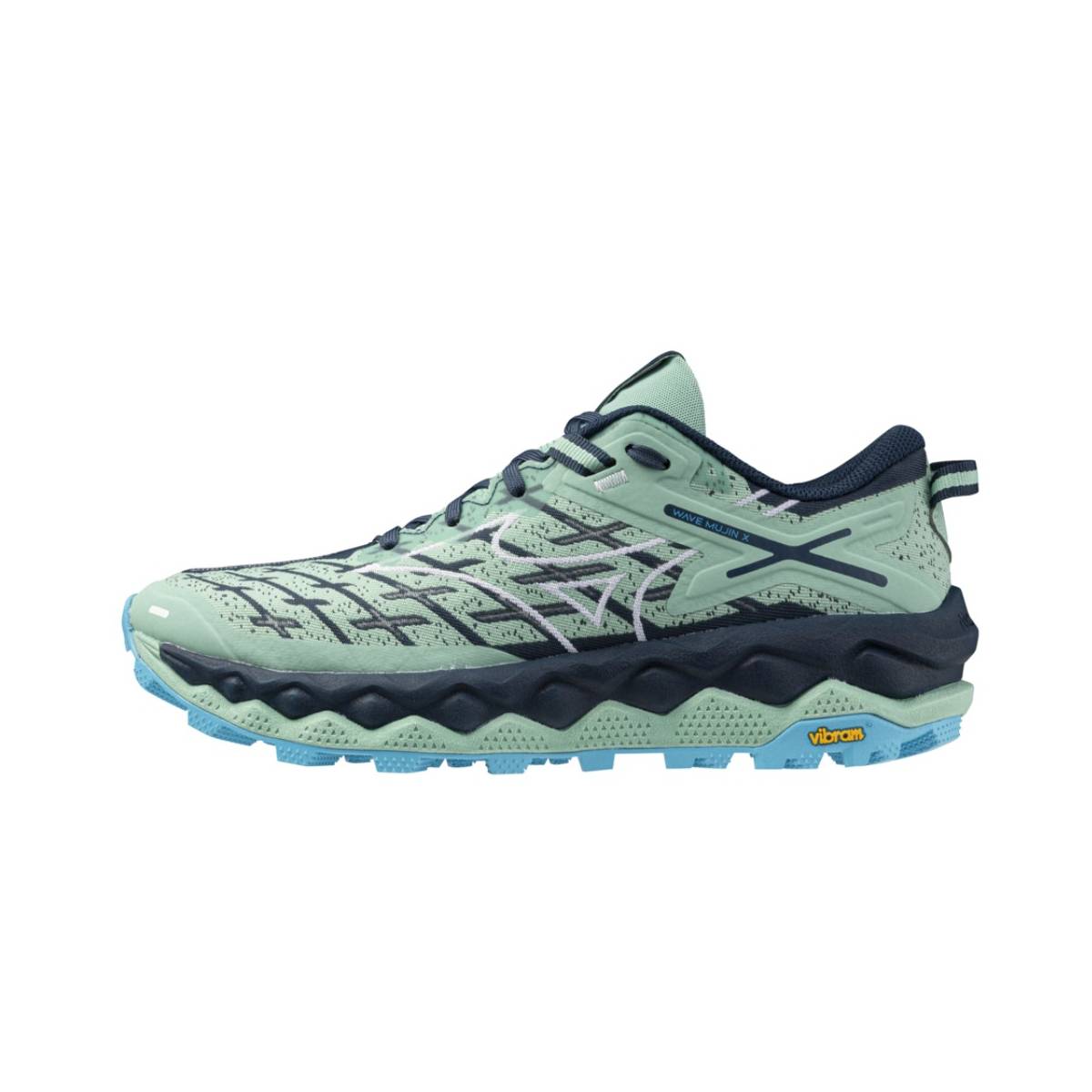 Mizuno Wave Mujin 10 Green Navy Blue Women s Shoes AW24