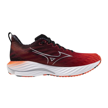 Chaussures Mizuno Wave Rider 28 Amsterdam Rouge Noir 