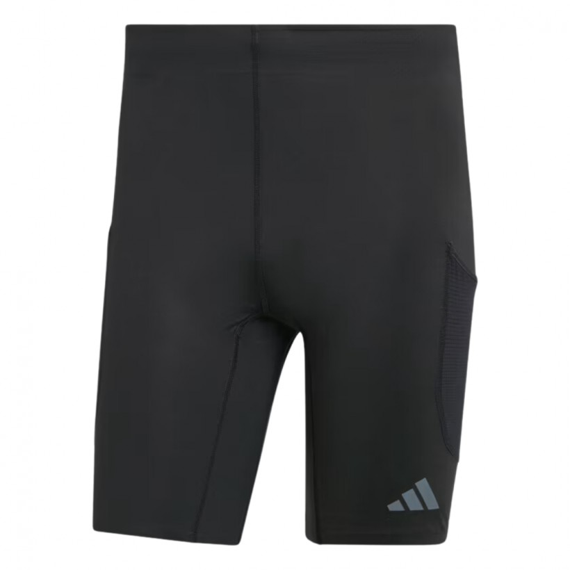 Collant court Adidas Adizero Running noir