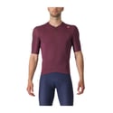 Castelli Espresso Short-Sleeve Jersey Maroon