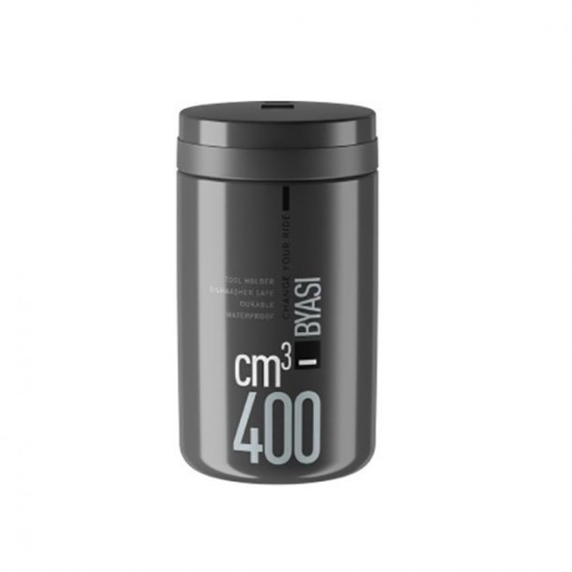 Bouteille porte-outils Elite Byasi gris foncé 400cc