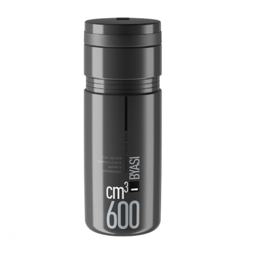 Bidón Portaherramientas Elite Byasi Gris Oscuro 600cc