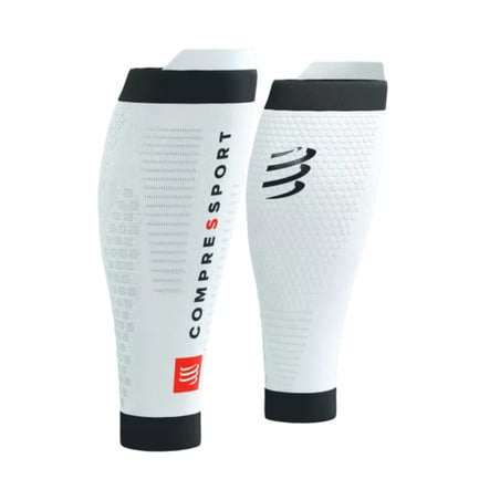 Calze compressive Compressport R2 3.0 Bianco Nero
