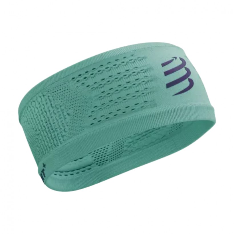Bande Compressport On/Off Vert Violet