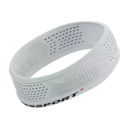 Cinta Fina Compressport On/Off Blanco