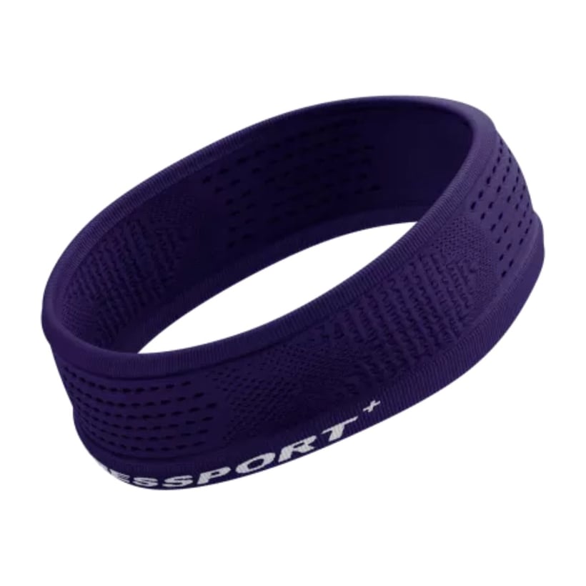 Cinta Fina Compressport On/Off Morado