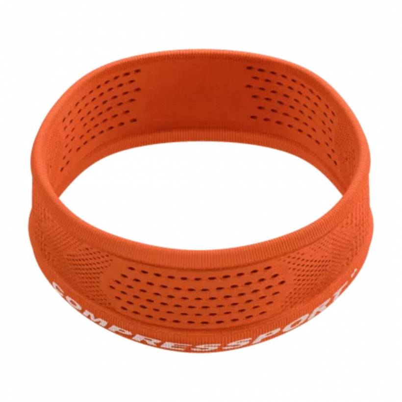 Cinta Fina Compressport On/Off Naranja