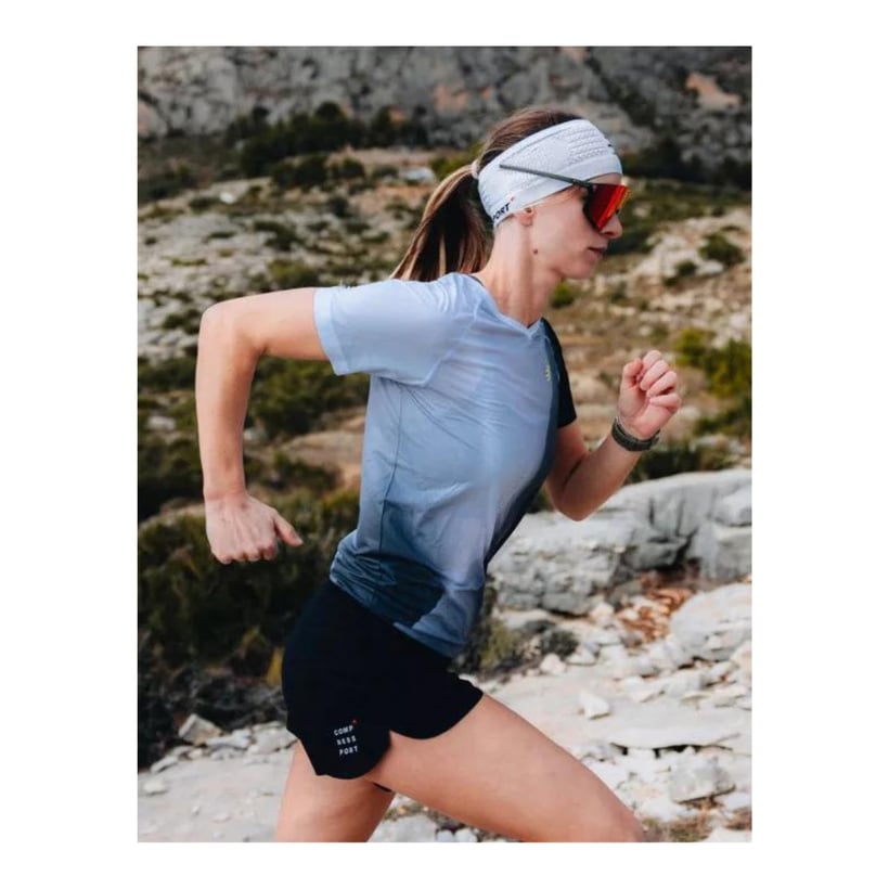 Cinta Compressport On/Off Blanco