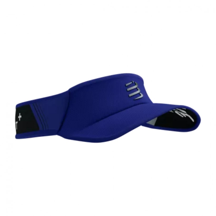 Visor Compressport Ultralight Azul Negro