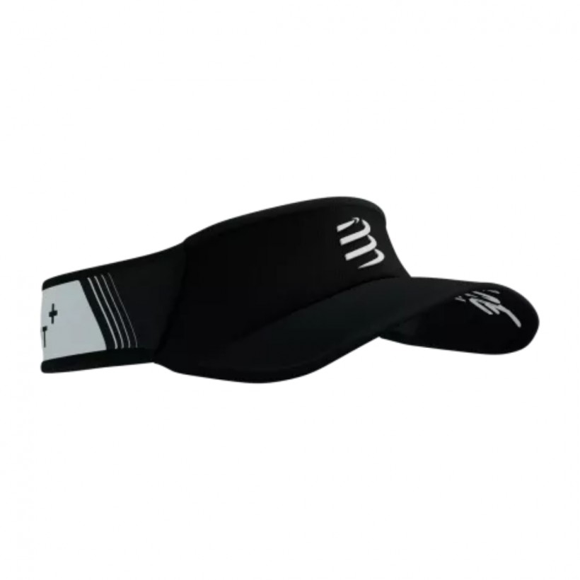 Visière Compressport Ultralight noir blanc