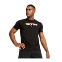 Puma Graphic Nitro Short Sleeve T-Shirt Black Orange