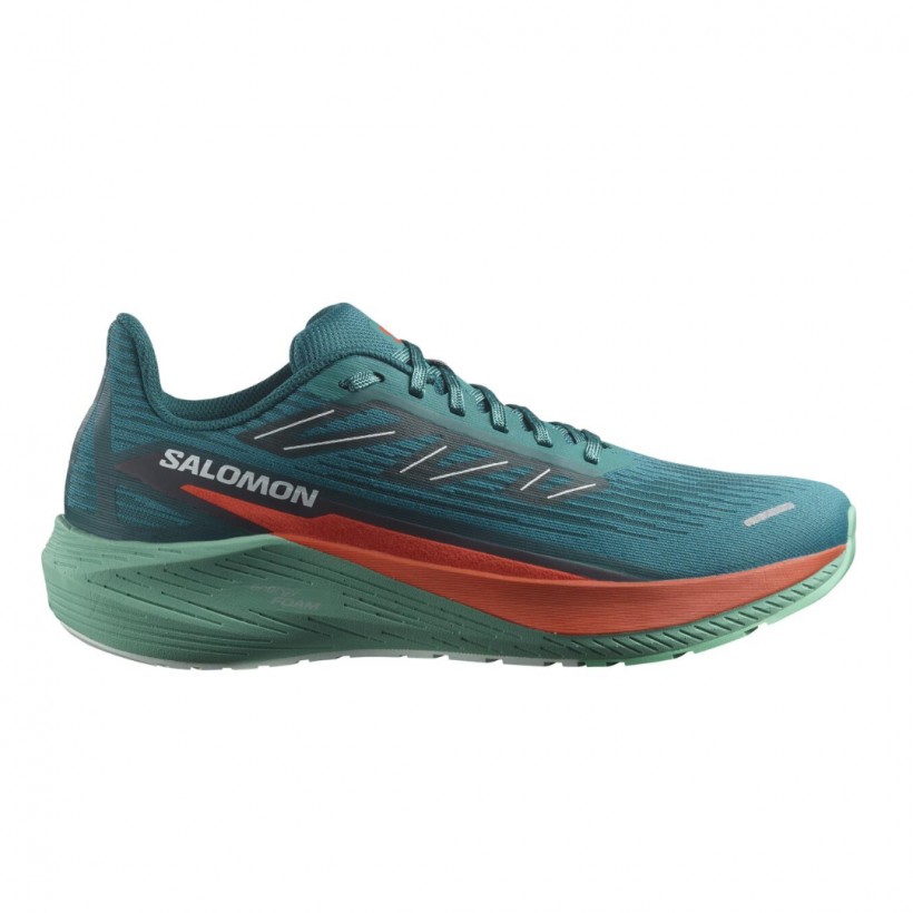 Buty Salomon Aero Blaze 2 Niebiesko-Pomarańczowe