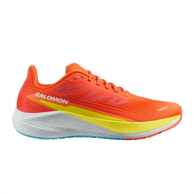 Chaussures Salomon Aero Blaze 2 Orange Jaune