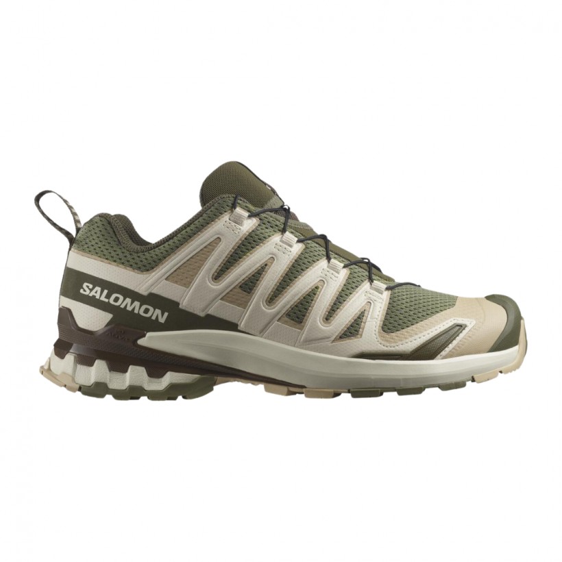 Tênis Salomon XA Pro 3D V9 Verde Marrom
