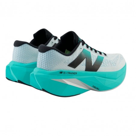 Chaussures New Balance FuelCell SuperComp Trainer v3 Bleu Blanc  pour Femme