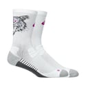 Calzini Asics Performance Run Crew Bianco Rosa