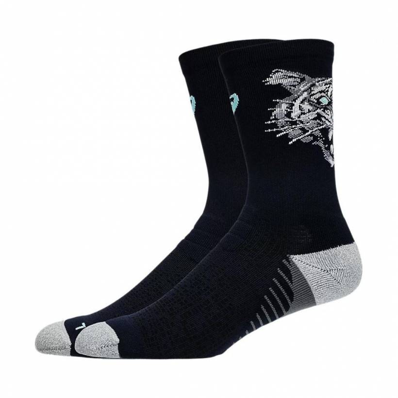 Asics Performance Run Crew Socken Schwarz Blau