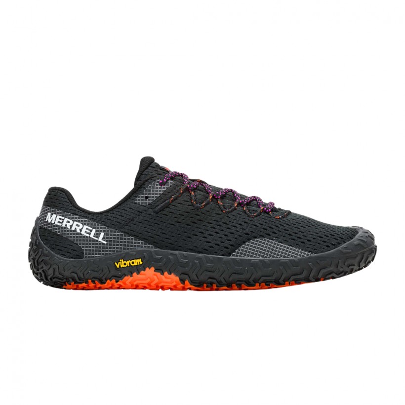 Scarpe Merrell Vapor Glove 6 Nero Arancione 