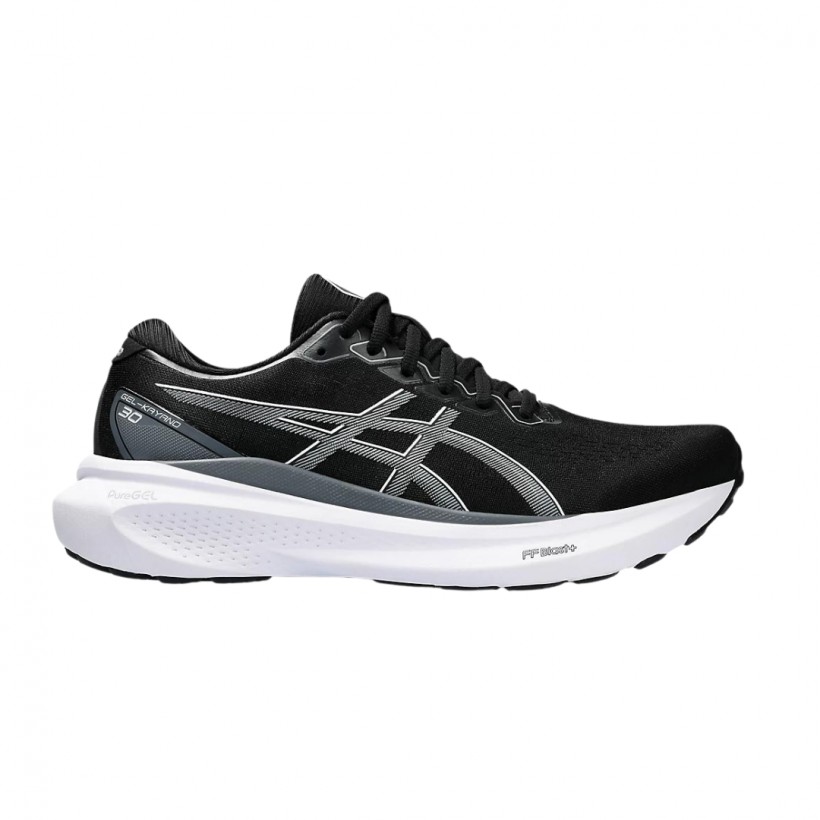 Asics Gel-Kayano 30 Wide Schwarz Weiß Schuhe