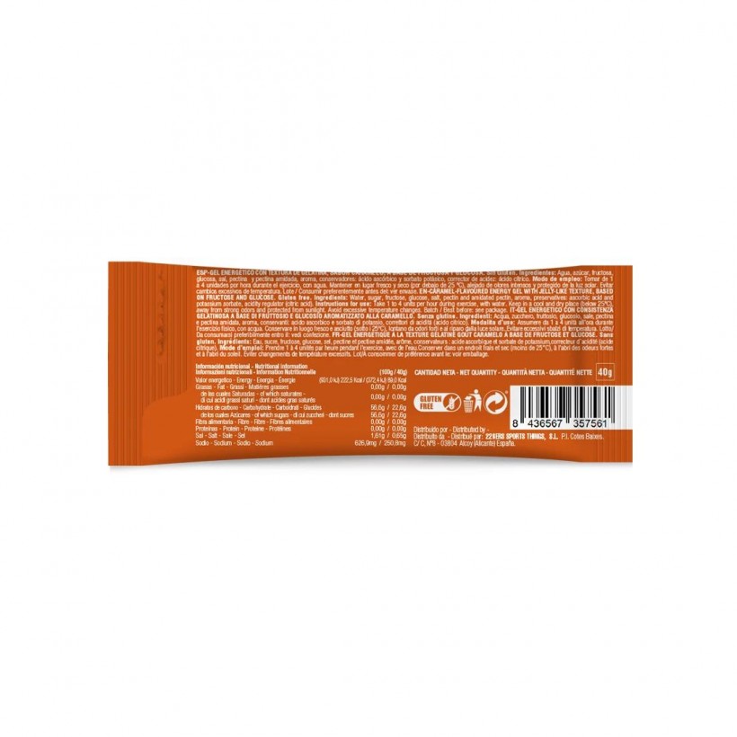 Gel Energético 226ERS Hydrajelly 40g Caramelo...