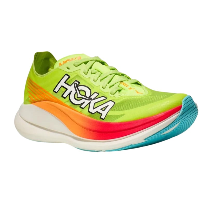 Scarpe Hoka Rocket X 2 Giallo Arancione  Unisex