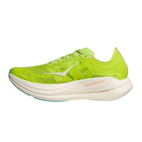 Hoka Rocket X 2 Geel Oranje Unisex Sneakers
