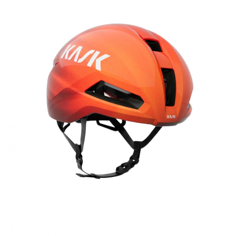 Kask Nirvana Orange Roter Helm