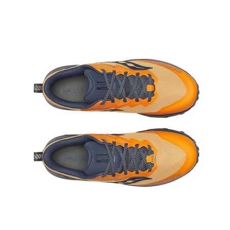 Saucony Peregrine 14 GTX Schuhe Orange Marineblau
