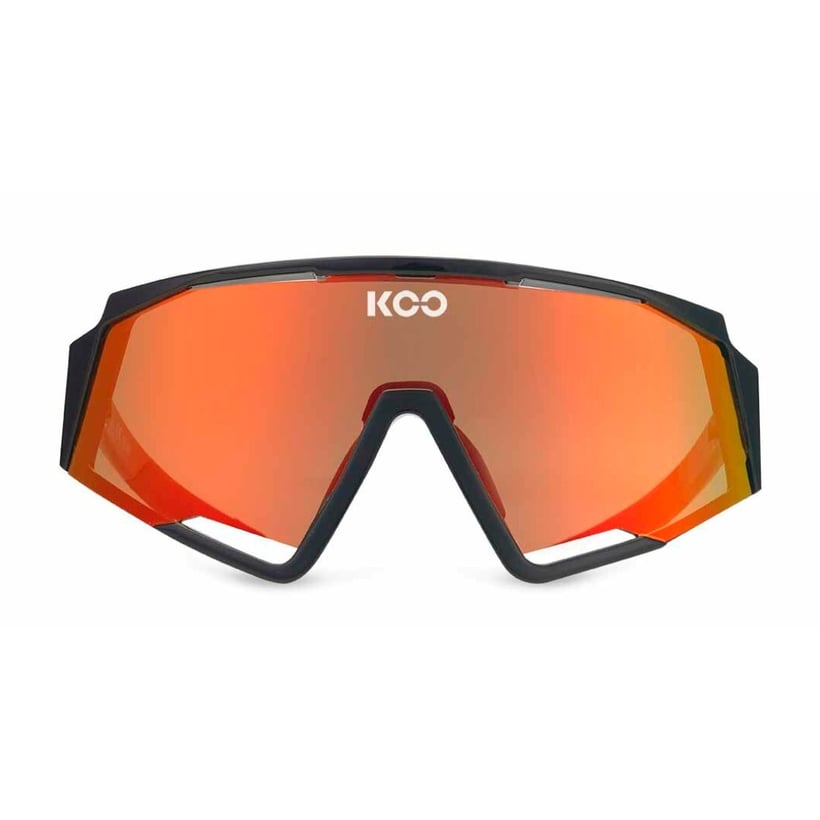 Occhiali KOO Spectro Nero Lenti Arancioni