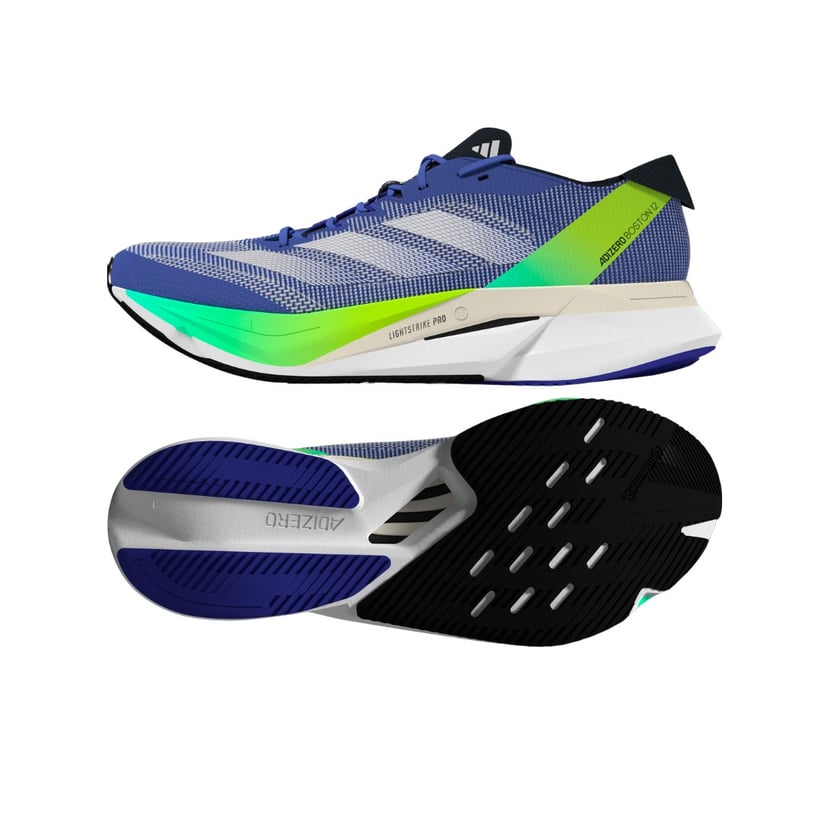 Adidas Adizero Boston 12  Shoes Blue Green