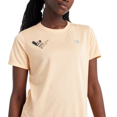 T-shirt femme orange New Balance Athletics Valencia...
