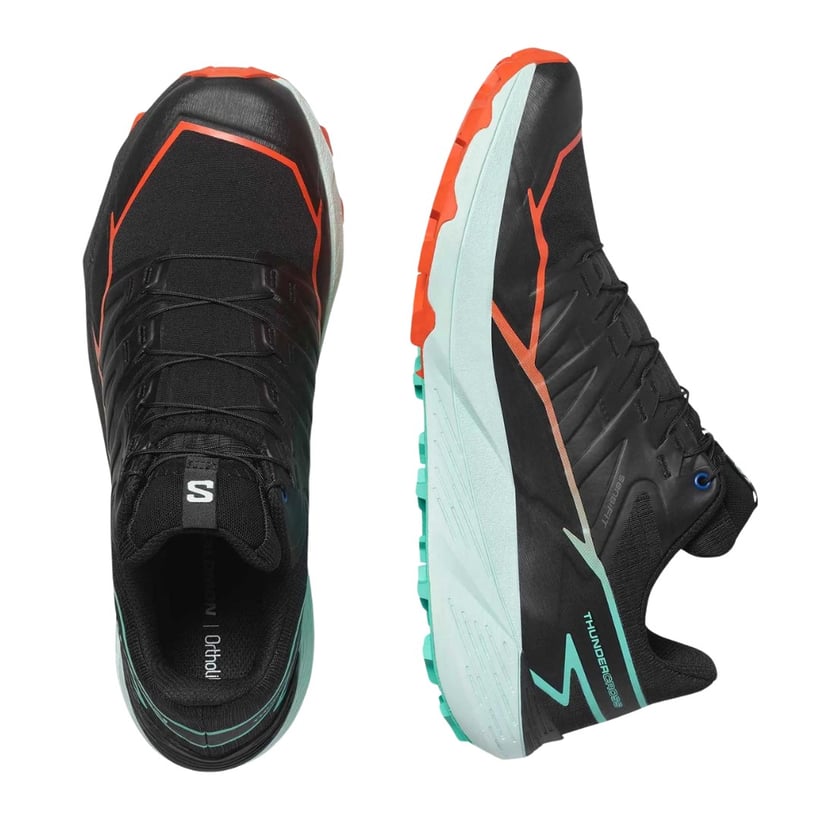 Sapatos Salomon Thundercross Preto Azul