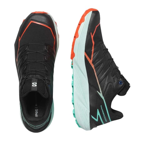 Sapatos Salomon Thundercross Preto Azul