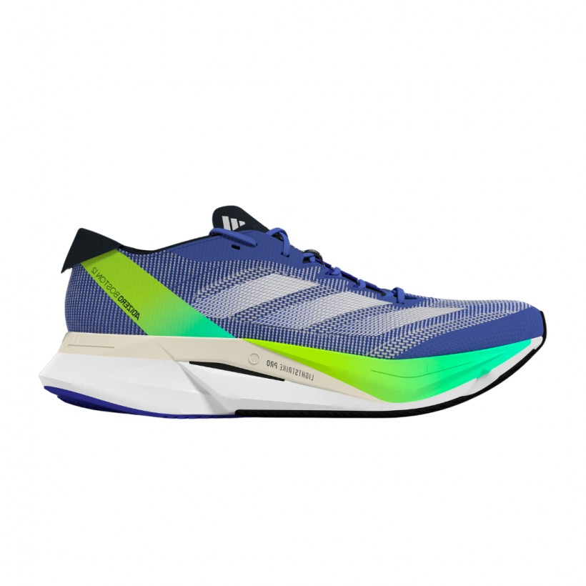 Zapatillas Adidas Adizero Boston 12  Azul Verde