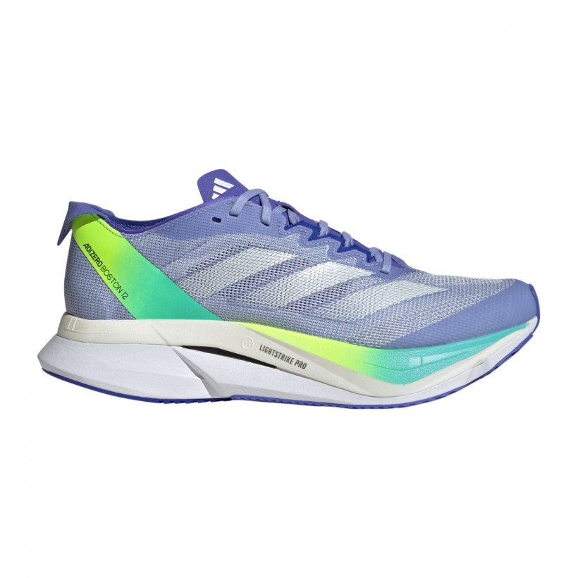 Adidas Adizero Boston 12 Lila Grün  Damenschuhe