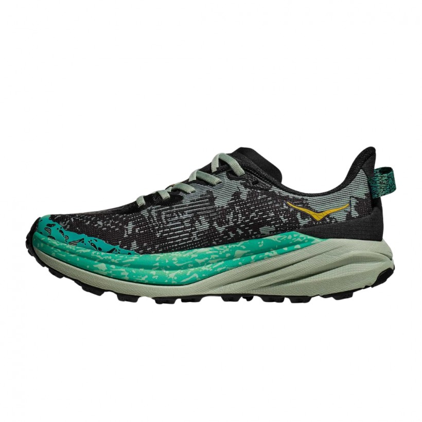 Buty damskie Hoka Speedgoat 6 zielono-czarne