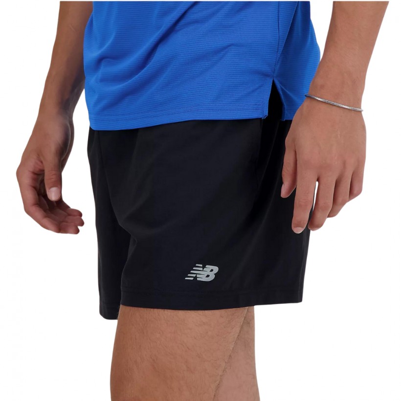 Pantaloncini New Balance Essential 5" Nero