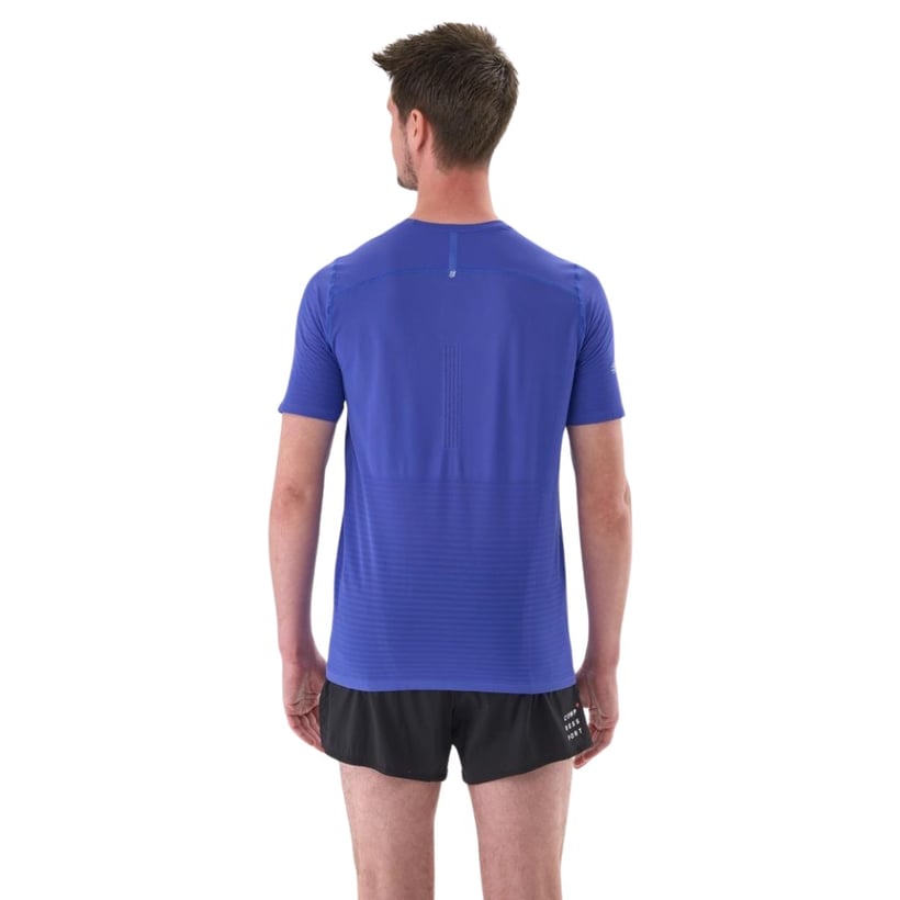 Camiseta Compressport Pro Racing SS Azul