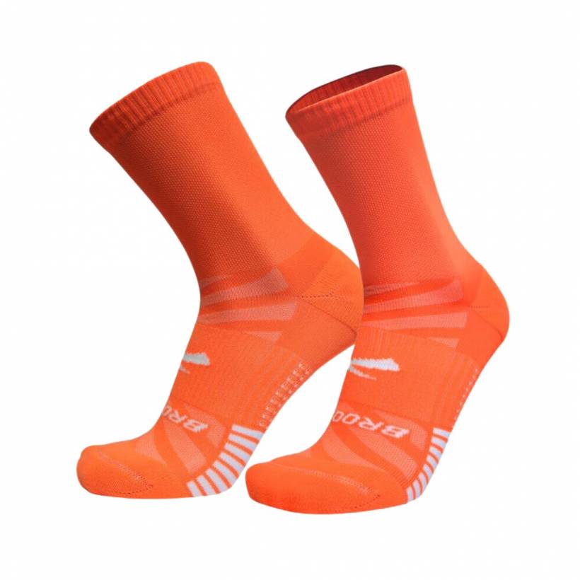 Calcetines Brooks Ghost Lite Crew Naranja