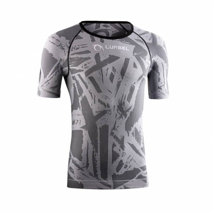 T-shirt a maniche corte grigia Lurbel Spirit