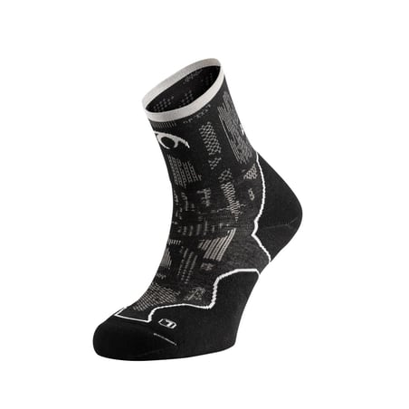 Lurbel Desafio Blur Four Socks Zwart Grijs