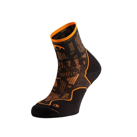 Lurbel Desafio Blur Four Socks Zwart Oranje