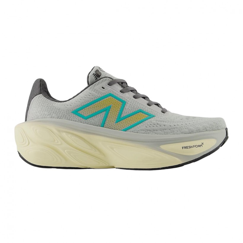 New Balance Fresh Foam X More v5 Grey Yellow...