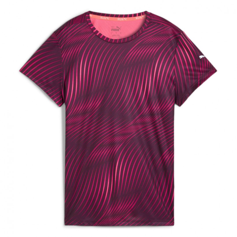 Maglietta a maniche corte Puma Favourite Viola Donna