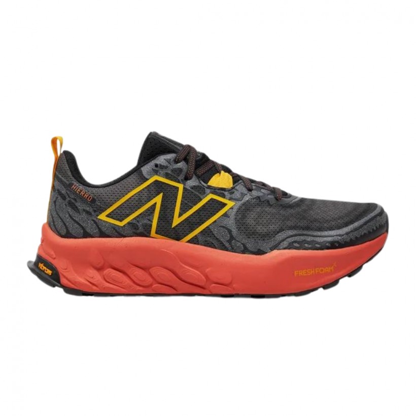 New Balance Fresh Foam X Hierro v8 Shoes Grey Orange