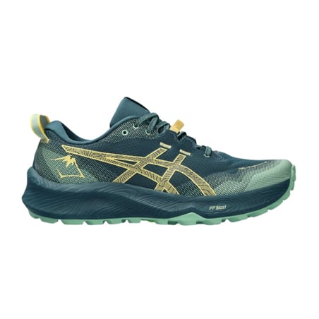 Chaussures Asics Gel Trabuco 12 Bleu Vert 