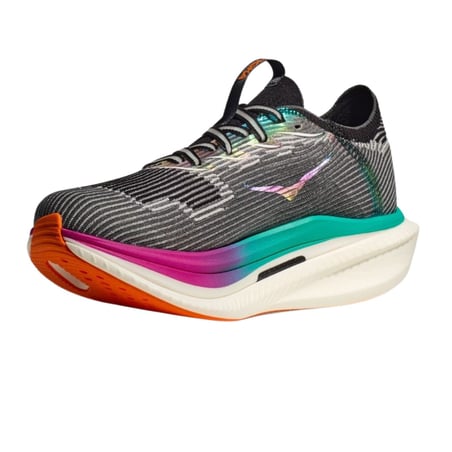 Zapatillas Hoka Cielo X1 Negro Azul Rosa Unisex
